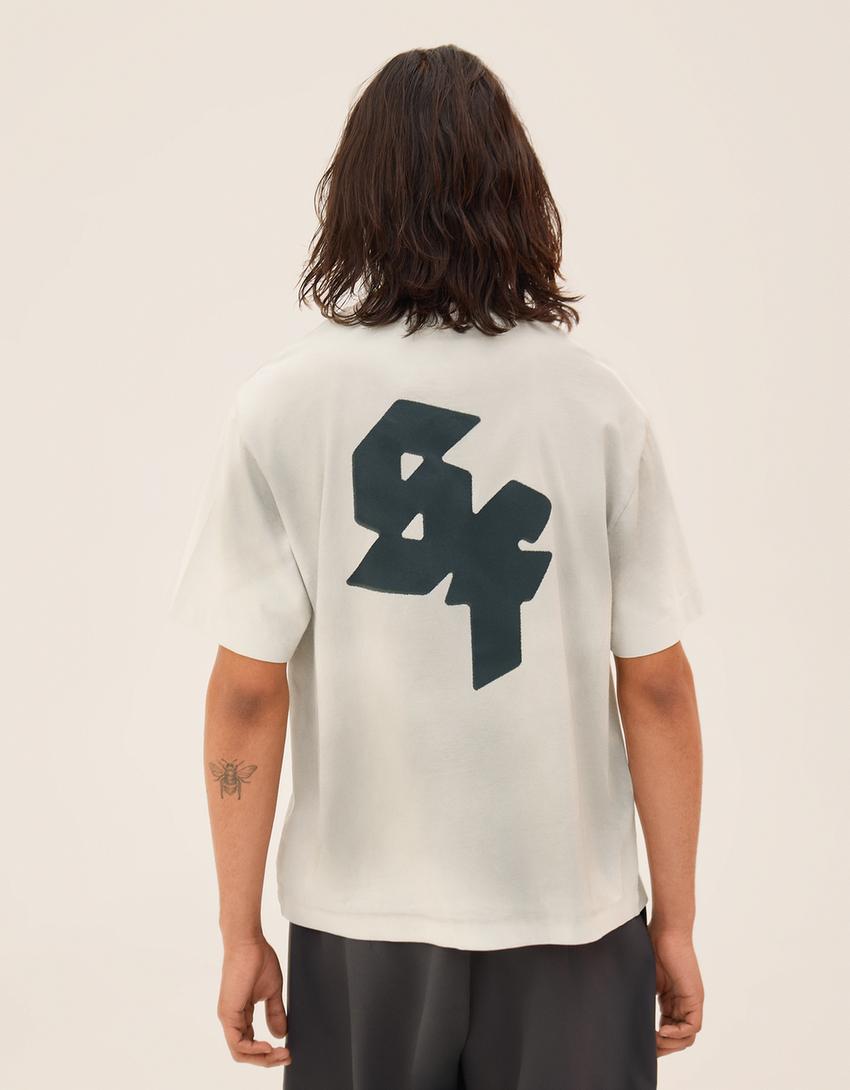 Short sleeve T-shirt-Grey