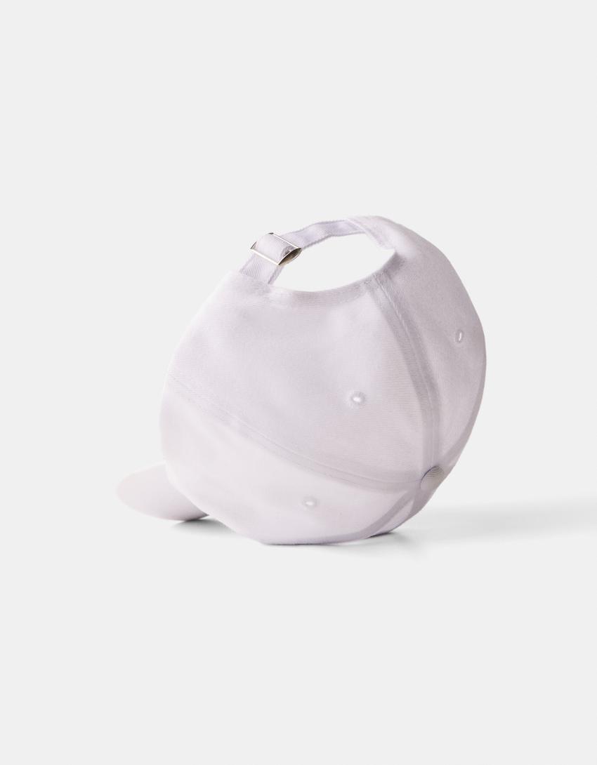 كاب هاي سكول ميوزيكال مطرز-أبيض-2