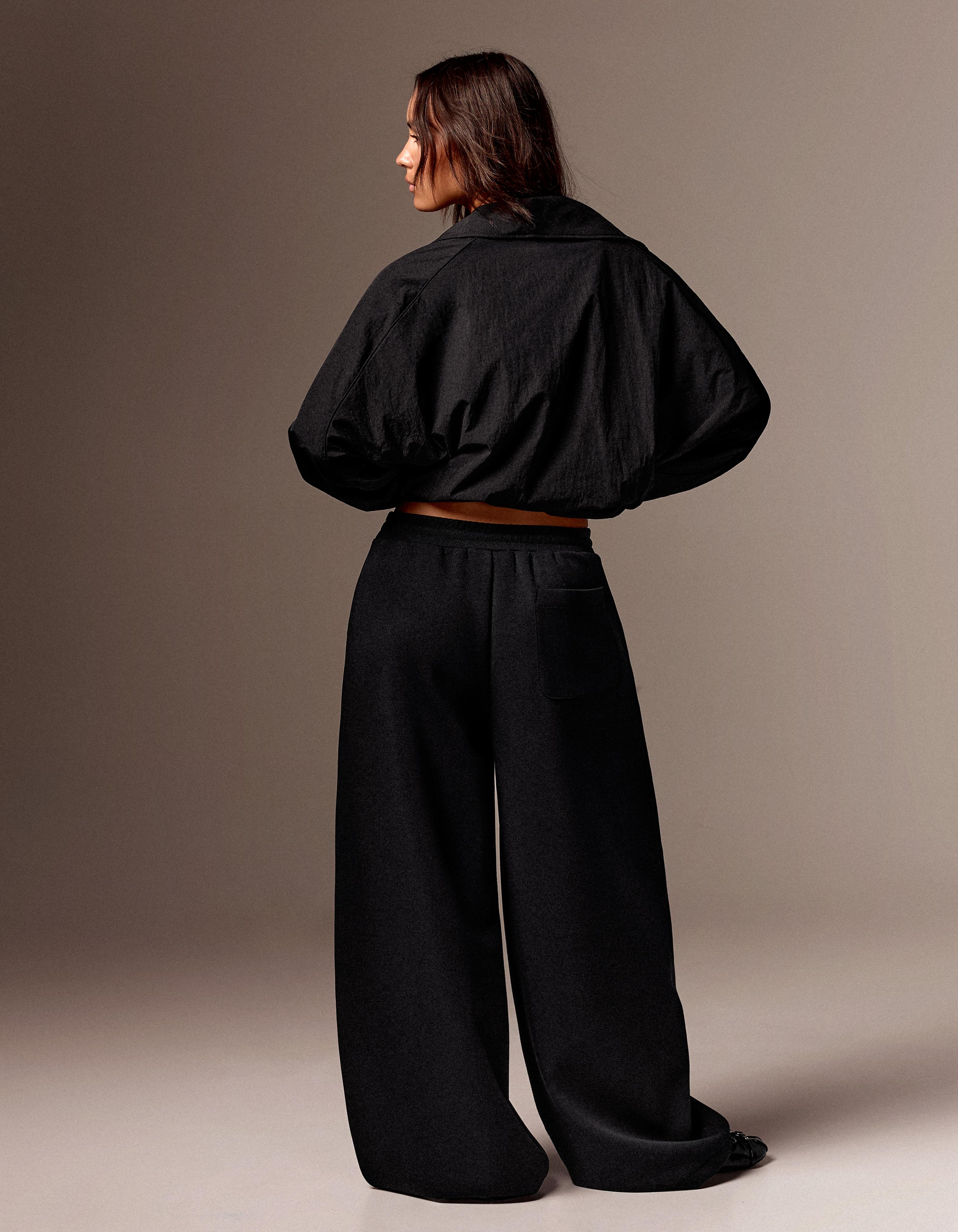 Barrel trousers — Black