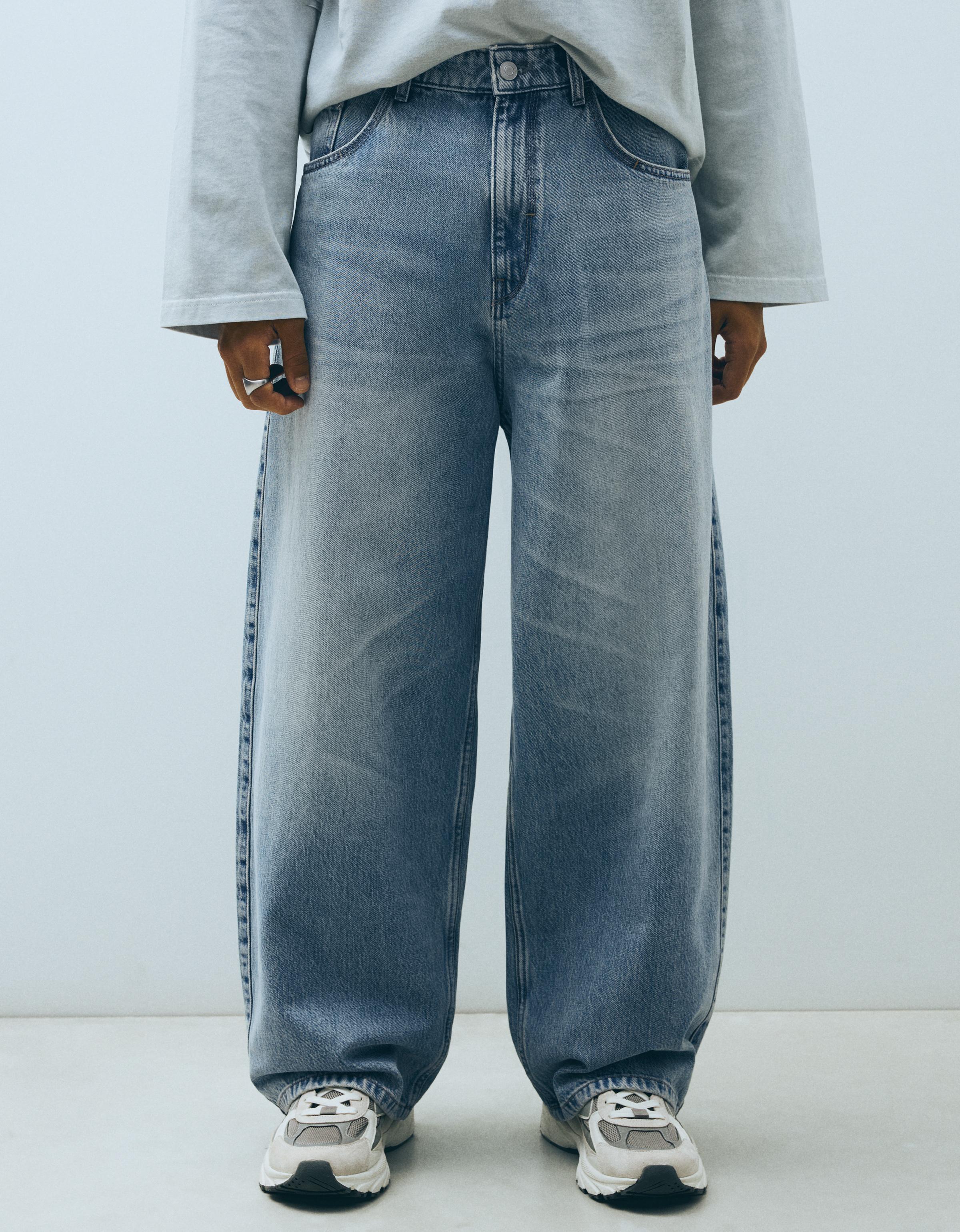 Super baggy jeans — Light blue