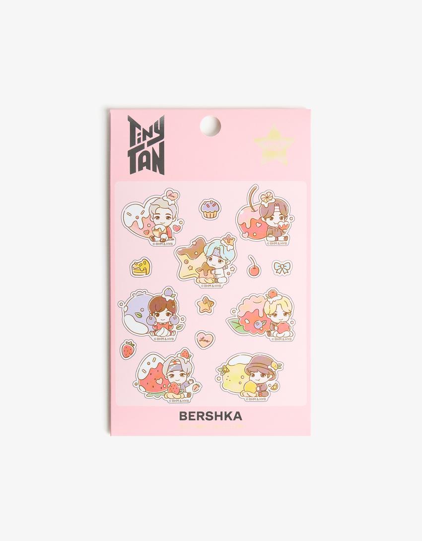 Stickers TinyTAN-Rojo-0