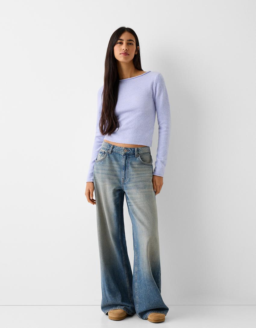 سويتر بياقة بوت-بنفسجي-3