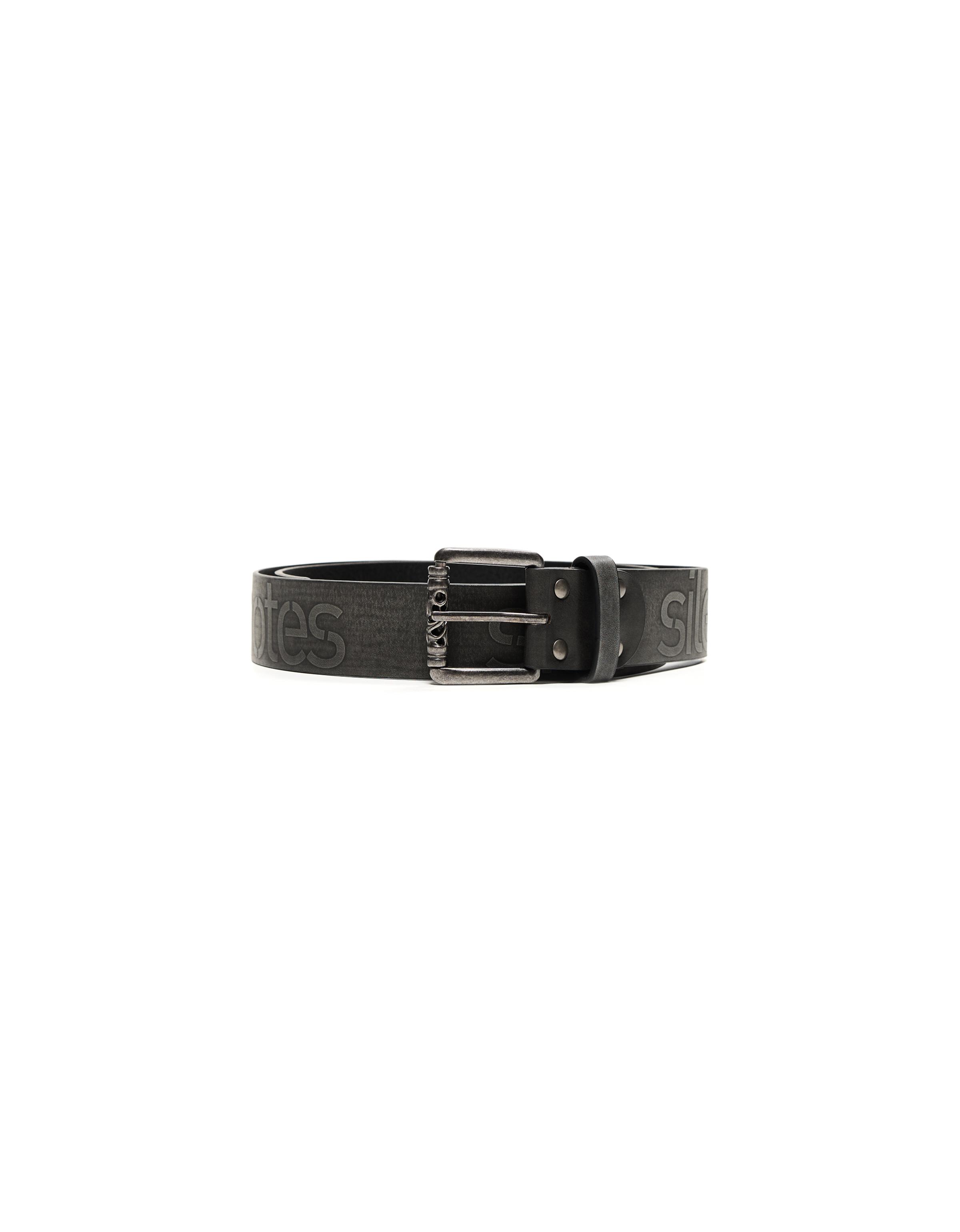 Buckle belt — Black
