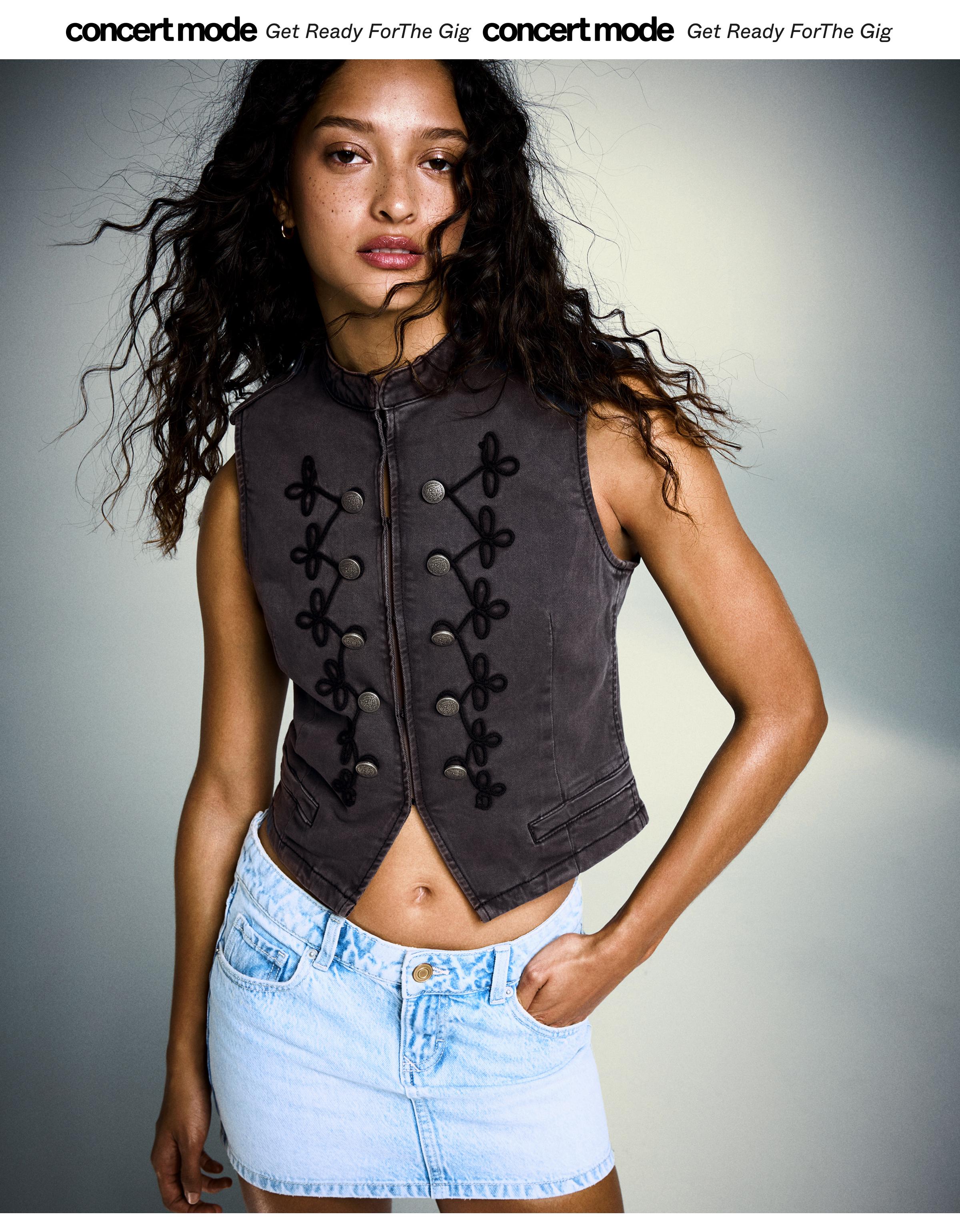 Önü düğmeli yelek - Görsel 20