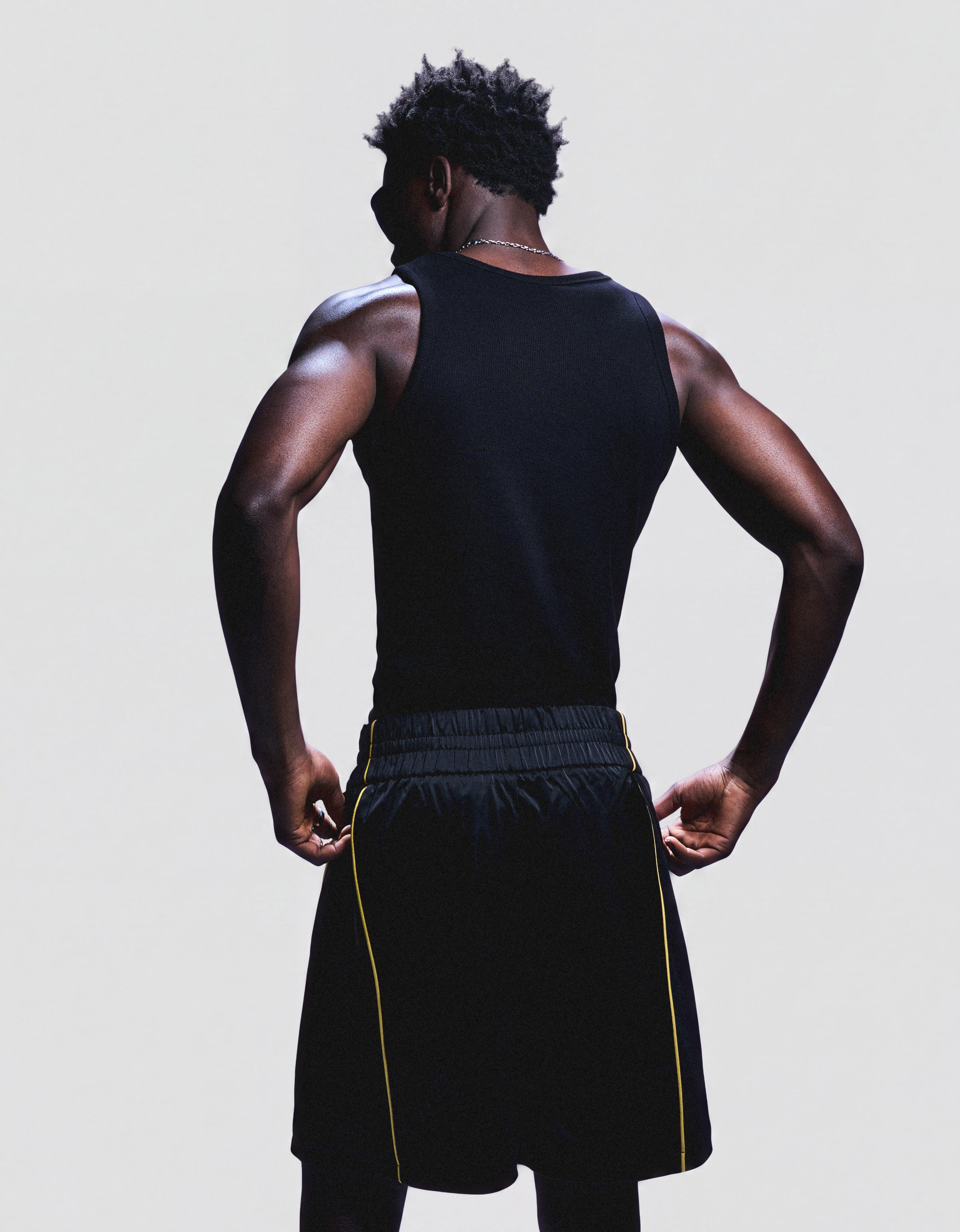 Boxy Bermuda shorts NTS X THAIBOY DIGITAL — Black