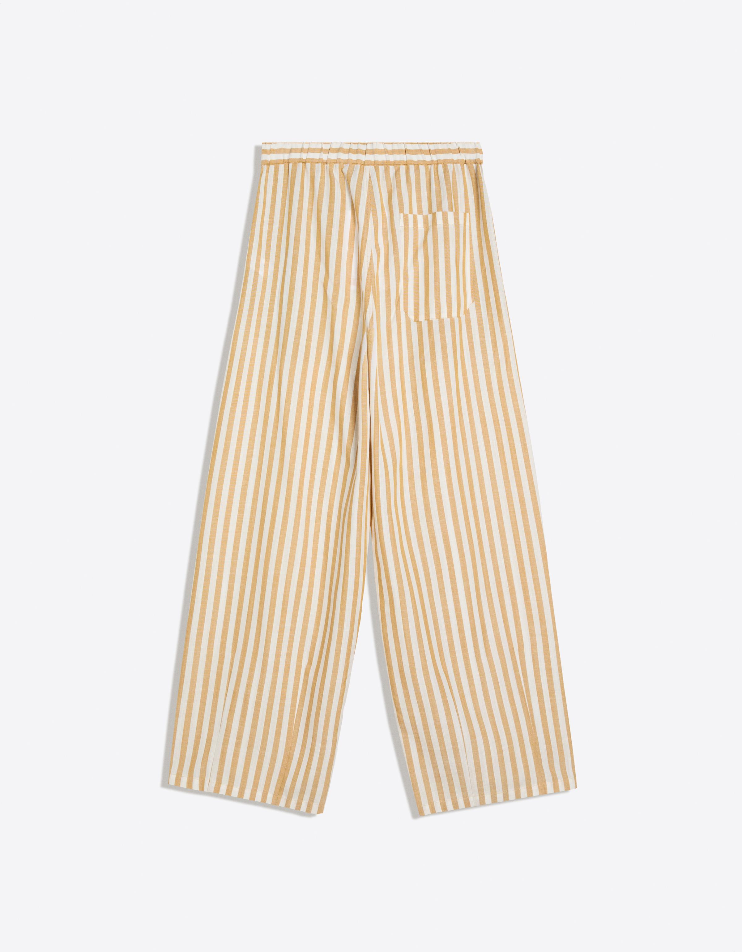 Super baggy pyjama-style trousers — Camel
