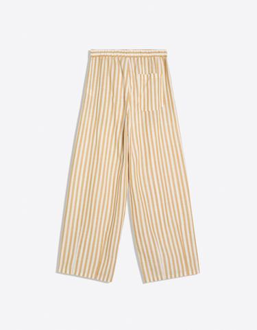 Super baggy pyjama-style trousers — Camel 7