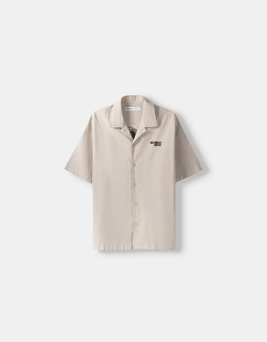 Camicia Con Ricamo In Bianco Da Uomo | Roberto Cavalli - Foto 2