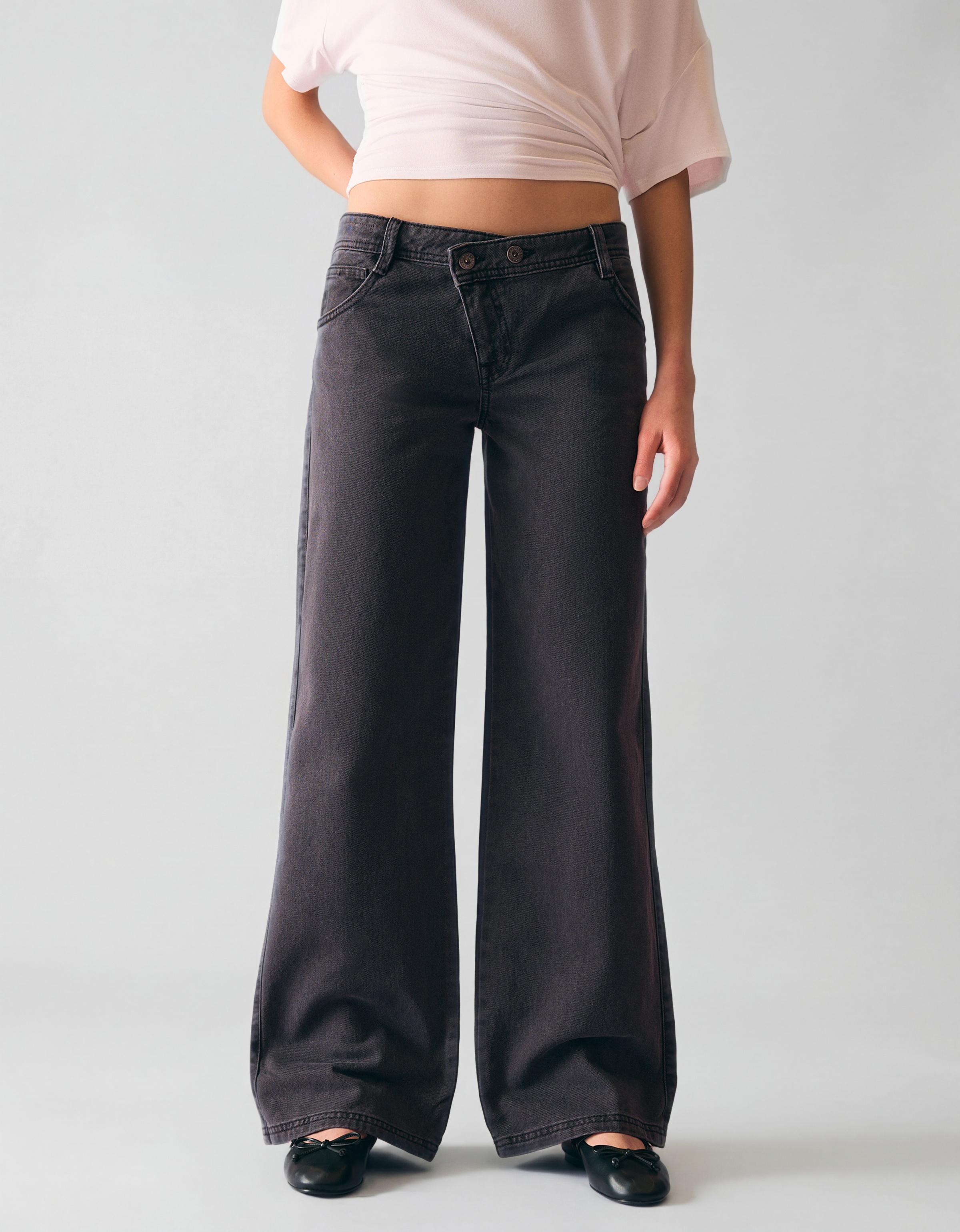 İşlemeli fitilli kumaş pantolon - Görsel 28