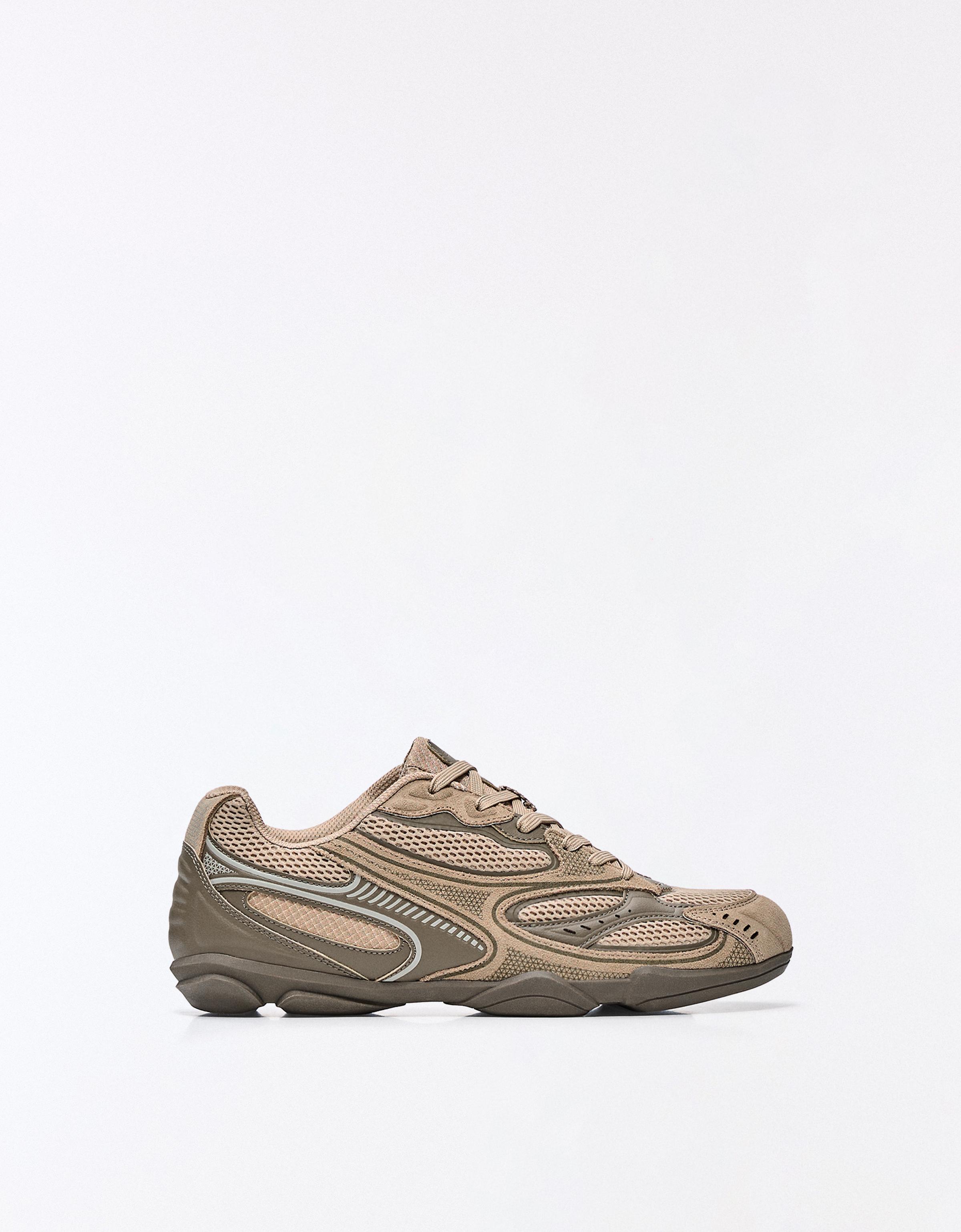 Baskets Semelle Fine 41 Marron