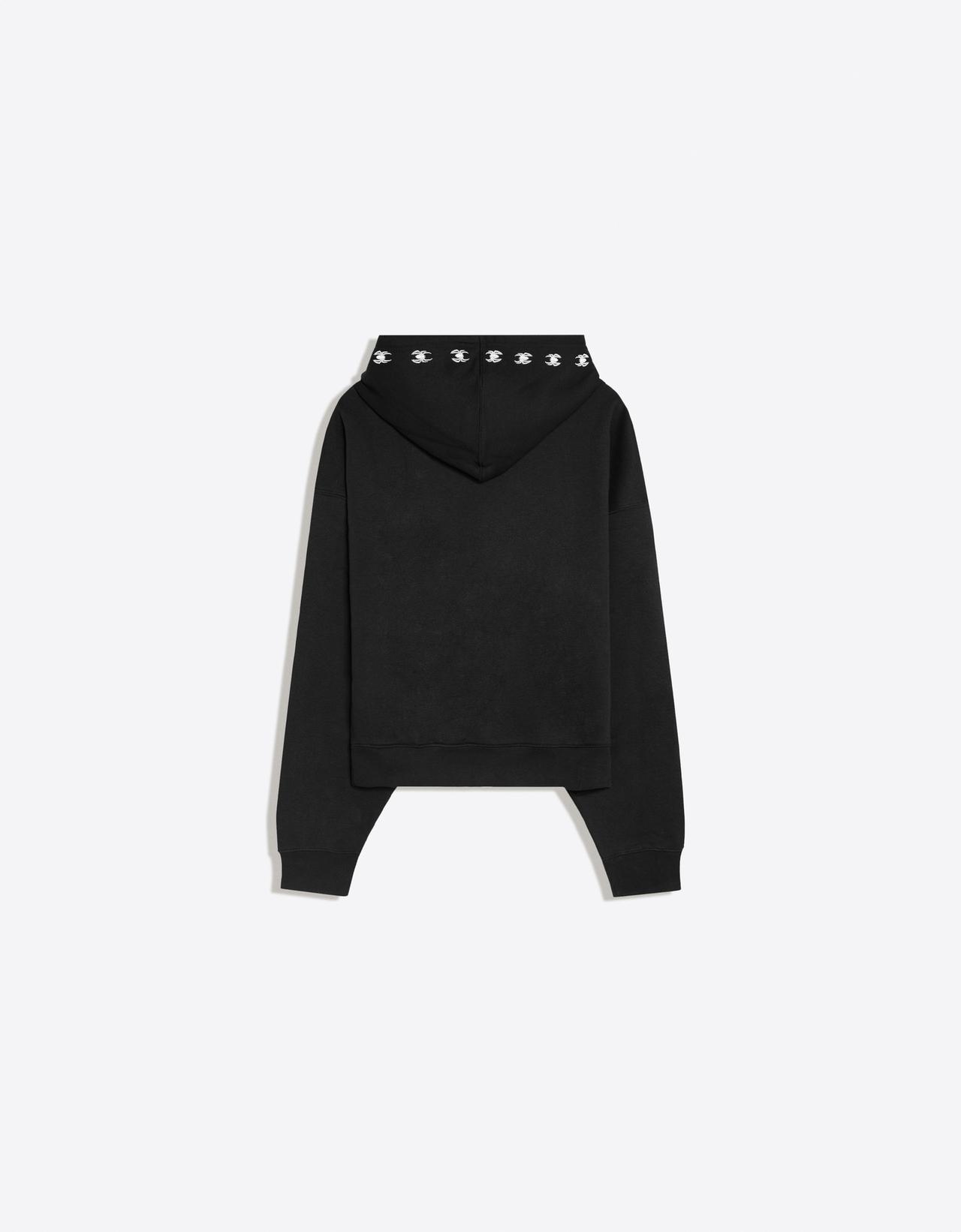 SPIDER-MAN hood sweatshirt — Black