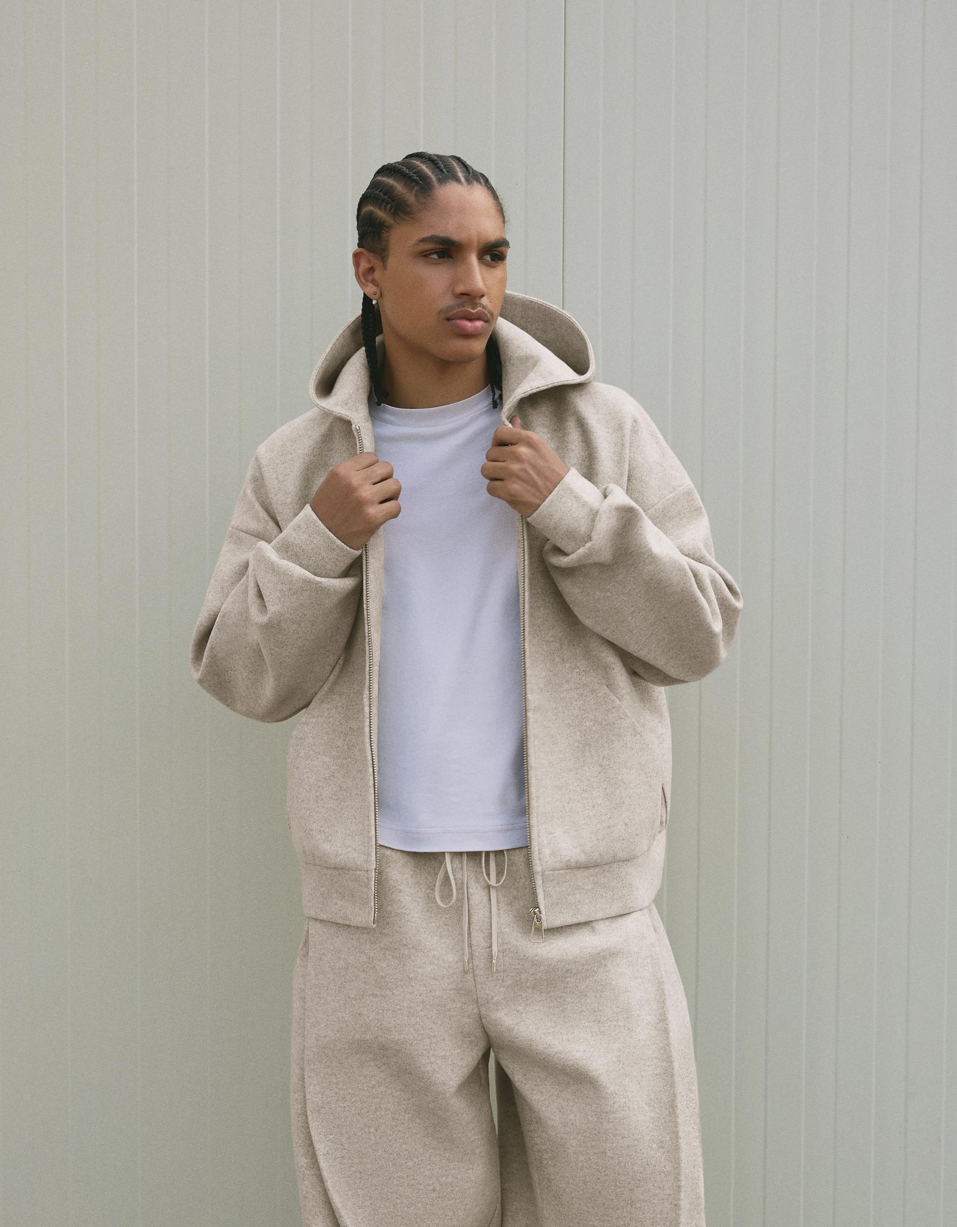 Oversize Bershka Sweat Homme Bershka Sweat à Capuche Oversize à