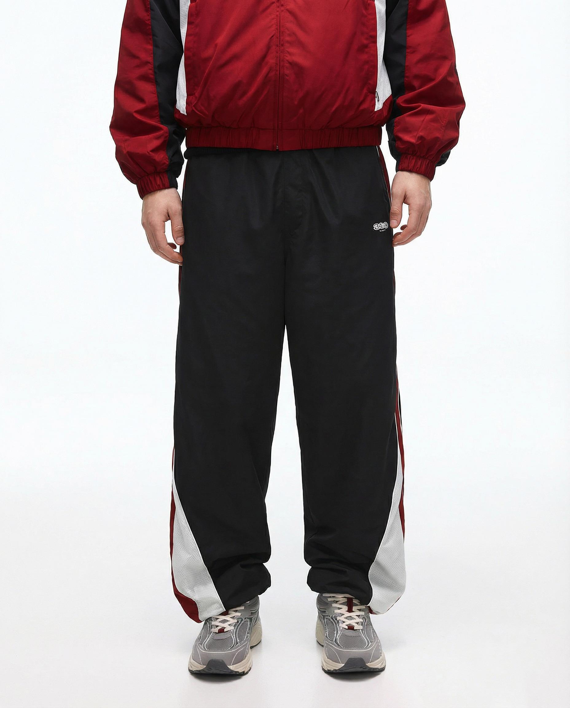 Teknik spor super baggy fit pantolon - Görsel 45