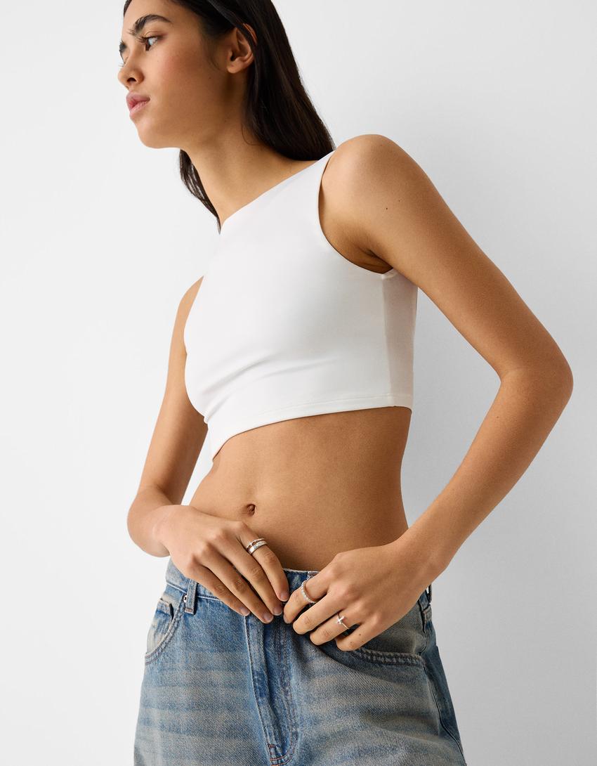 8-pack of snake and cross rings-Silver-3