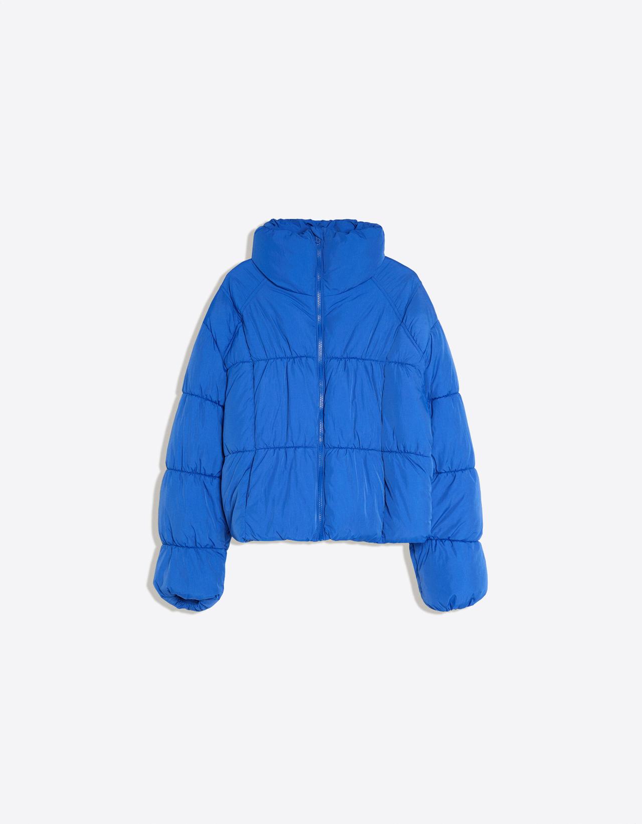 Puffer Jacket — THERMAL RESISTANCE & WATER-REPELLENT — Blue