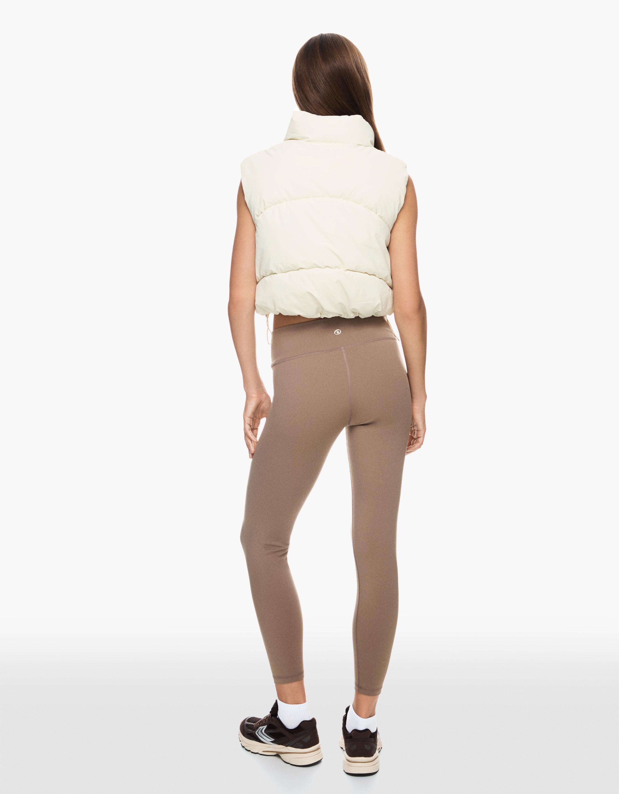 Cropped vest — White