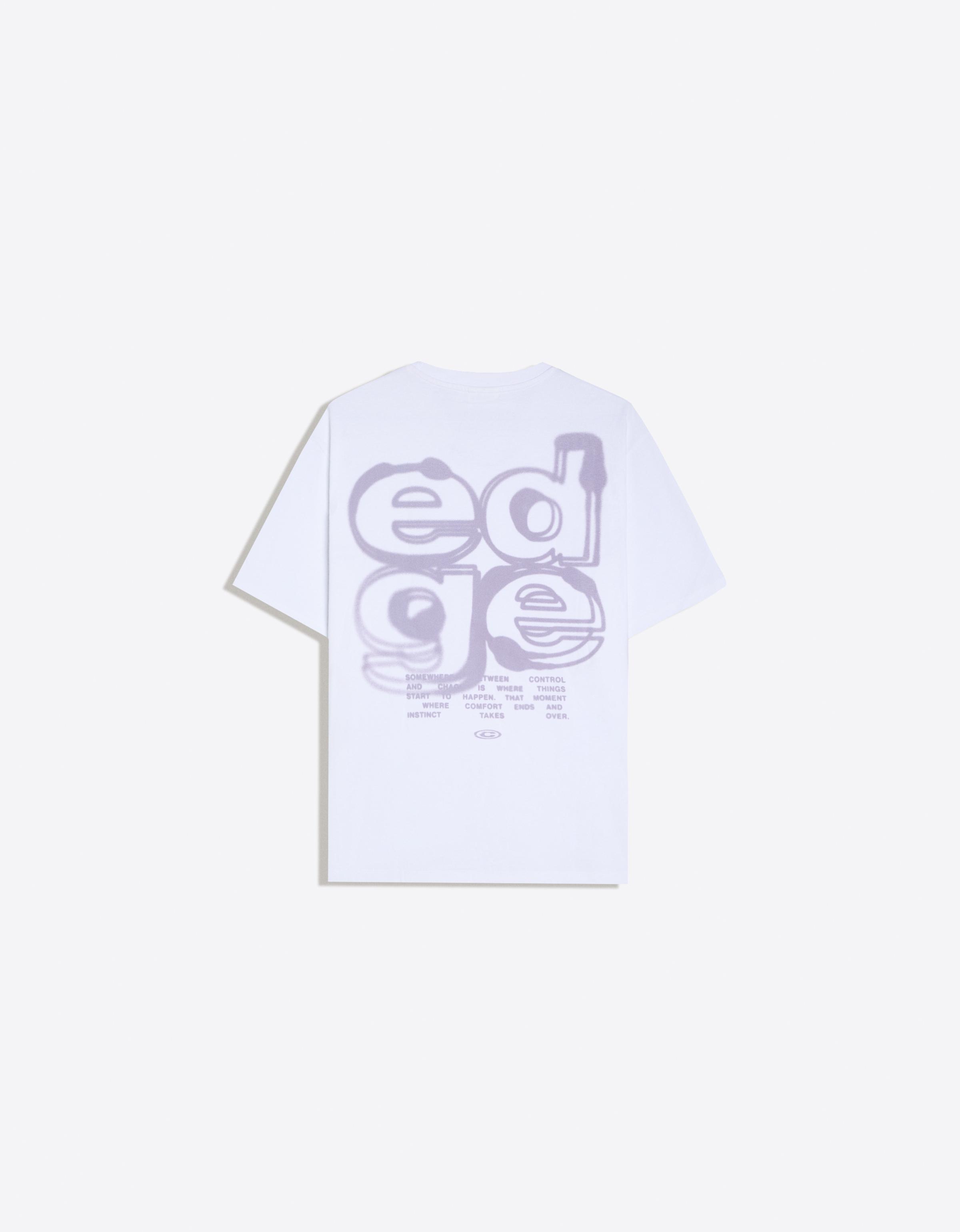 Short sleeve print T-shirt — White