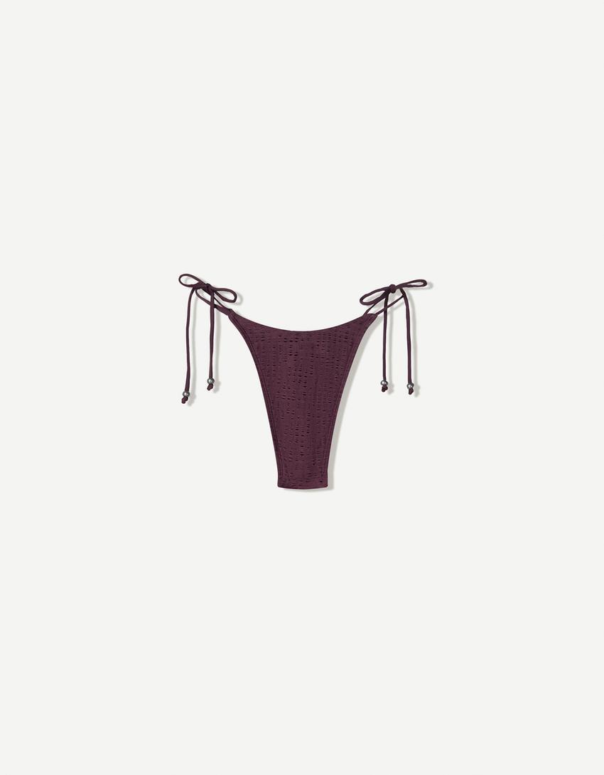 Braguita bikini textura-Morado-4