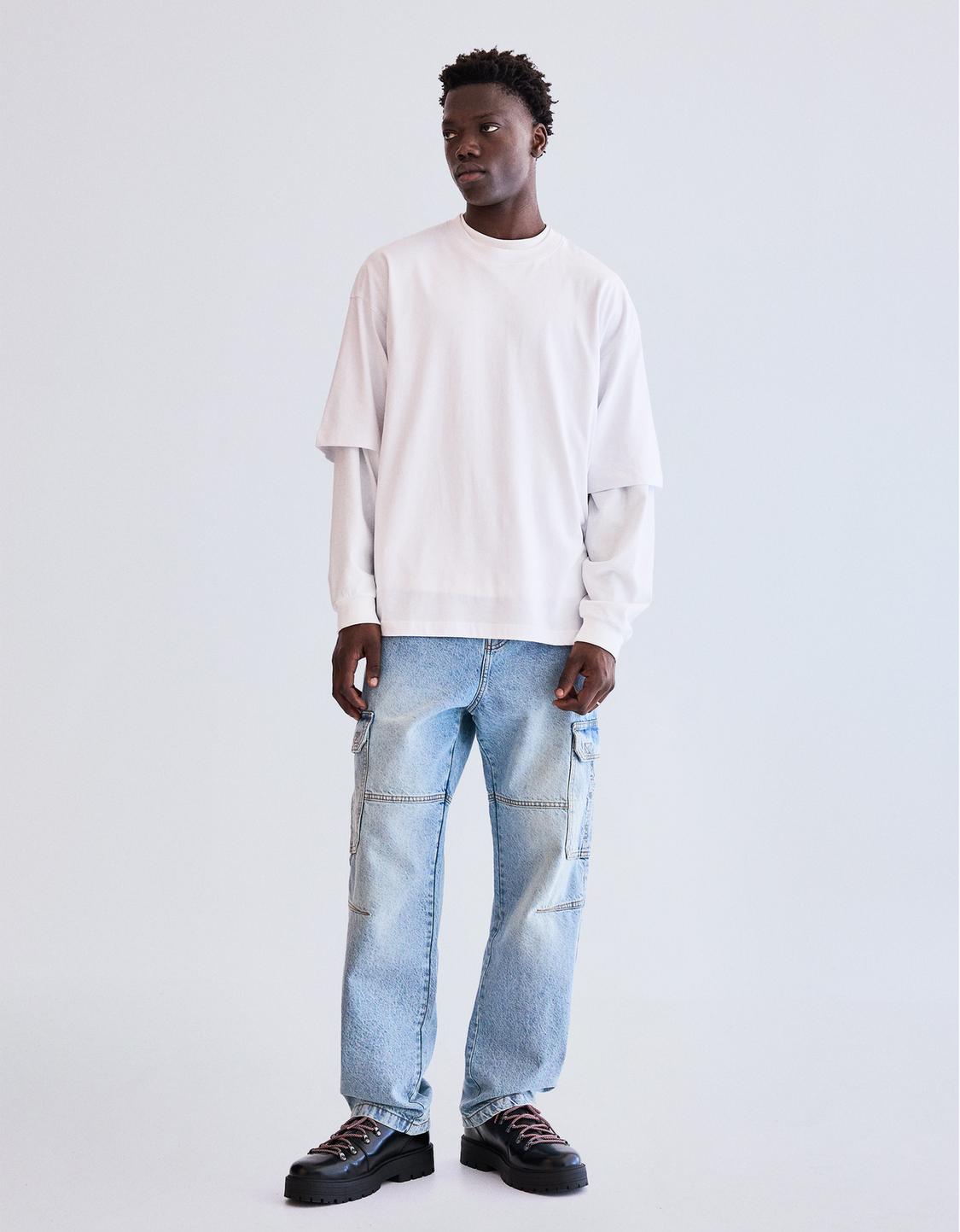 Baggy cargo jeans