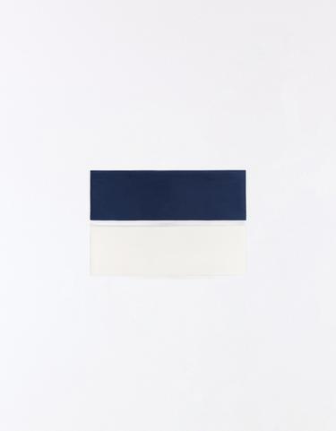 Pack of 2 non-slip hair bands — Navy 3