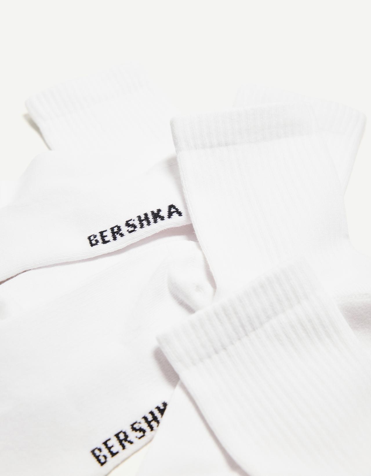 Pack of 3 sports socks — White