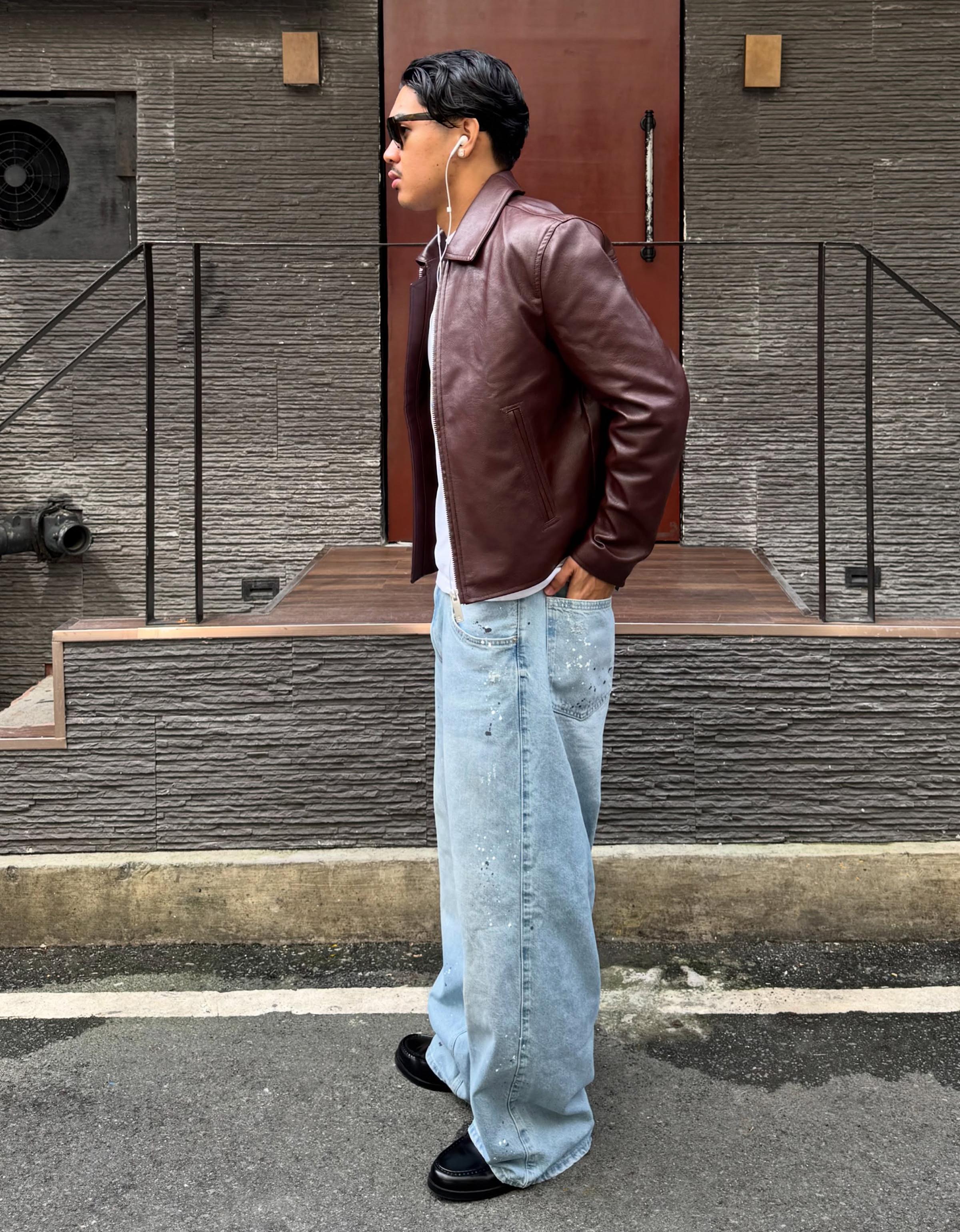 Bershka Super baggy fit jean görsel 4