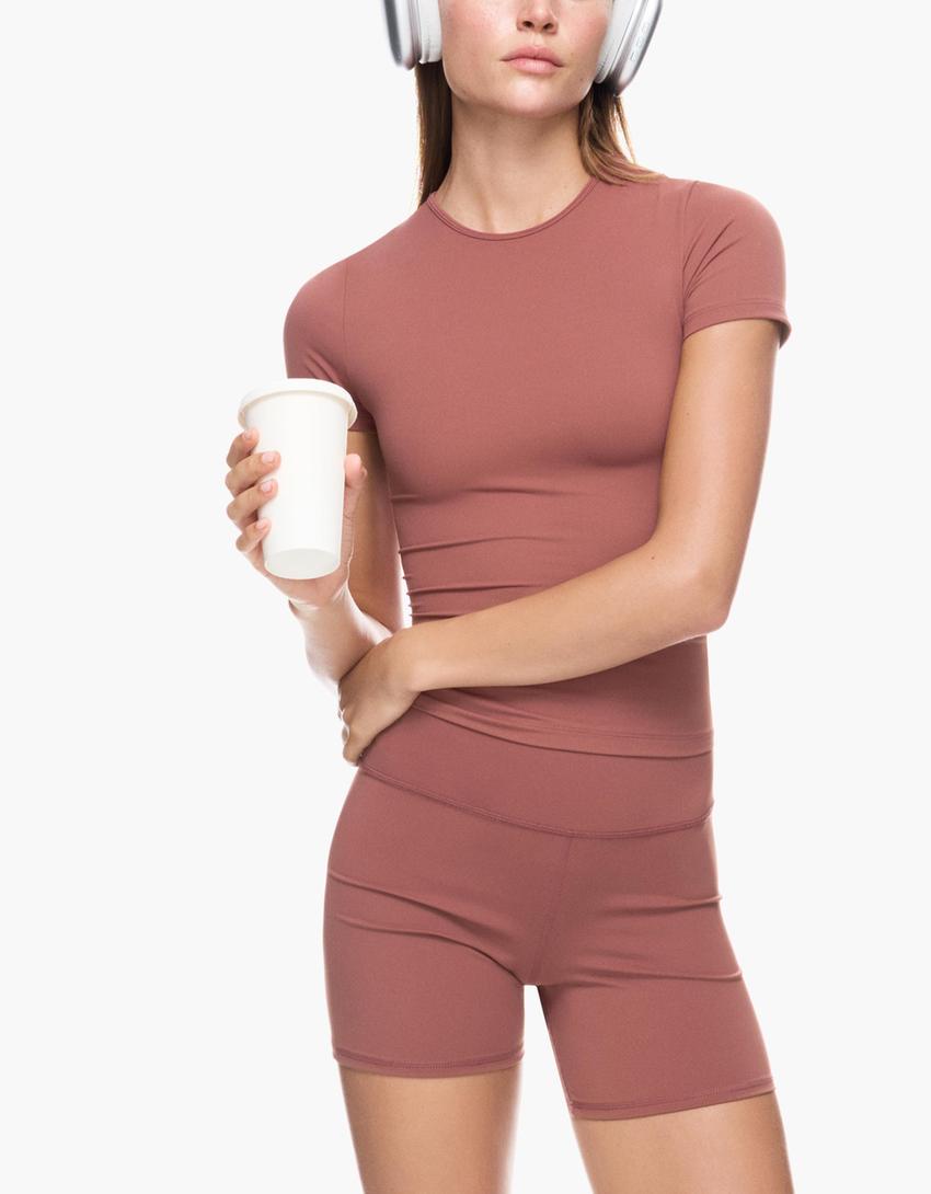 T-shirt and cycling shorts set-T-shirt and cycling shorts set-4