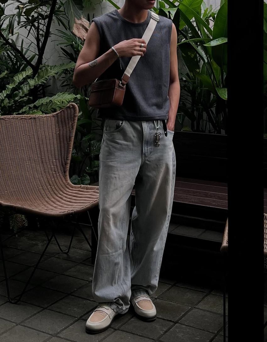 Vest, Worker-Grå-3