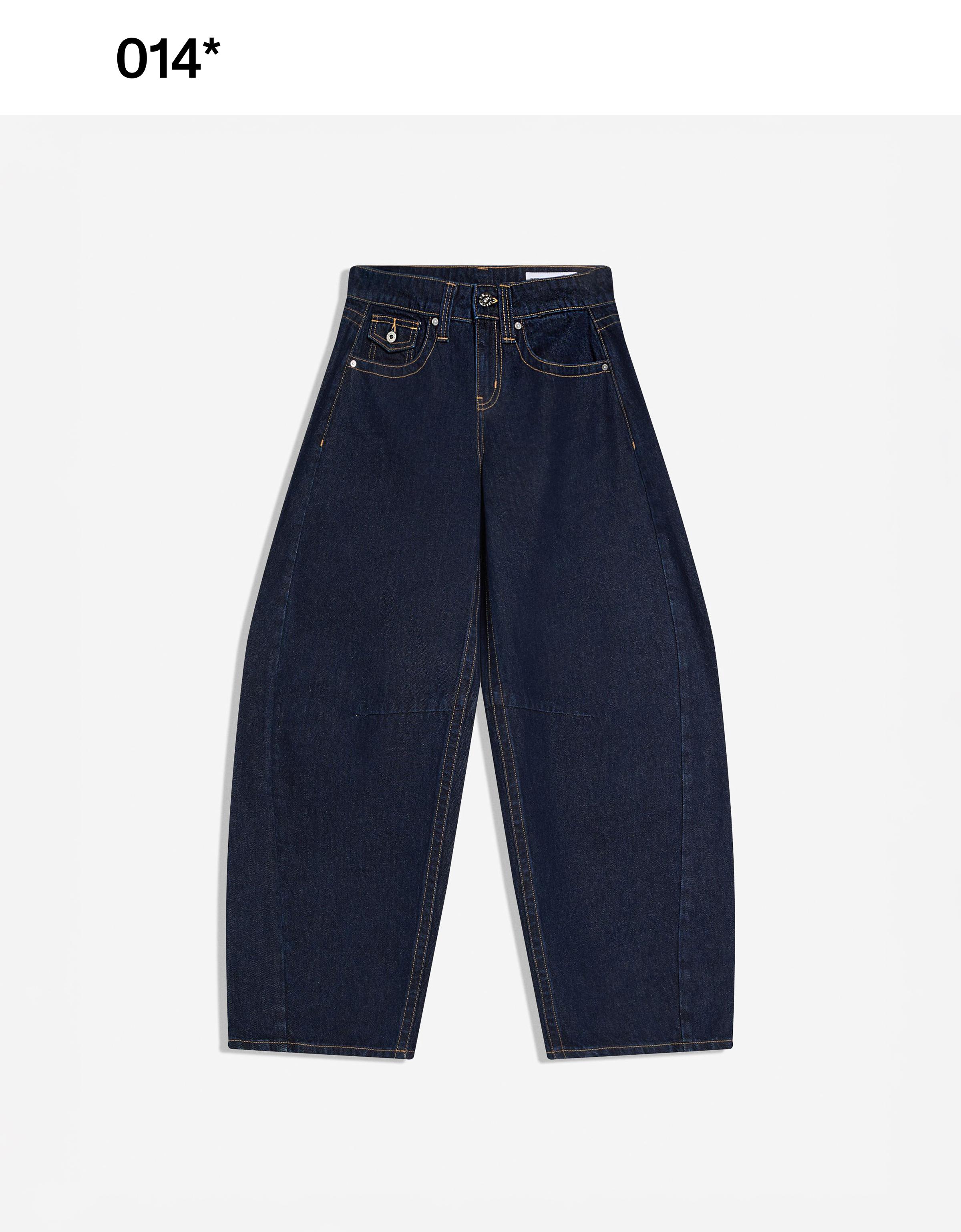 Slouchy düşük bel jean - Görsel 37