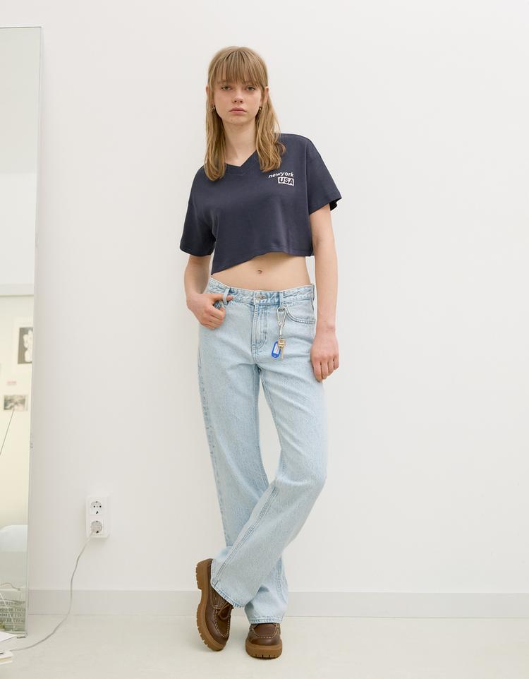 Straight fit jean