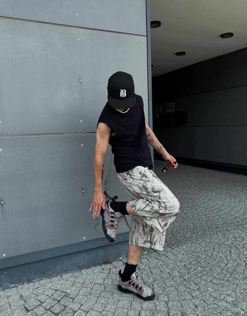 T-shirts sem mangas-Preto-1