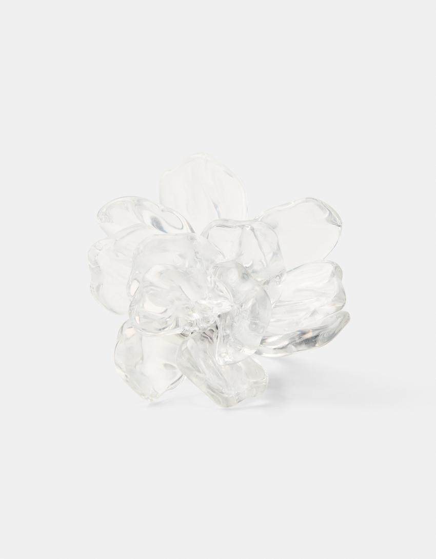 Bague fleur-Blanc-2