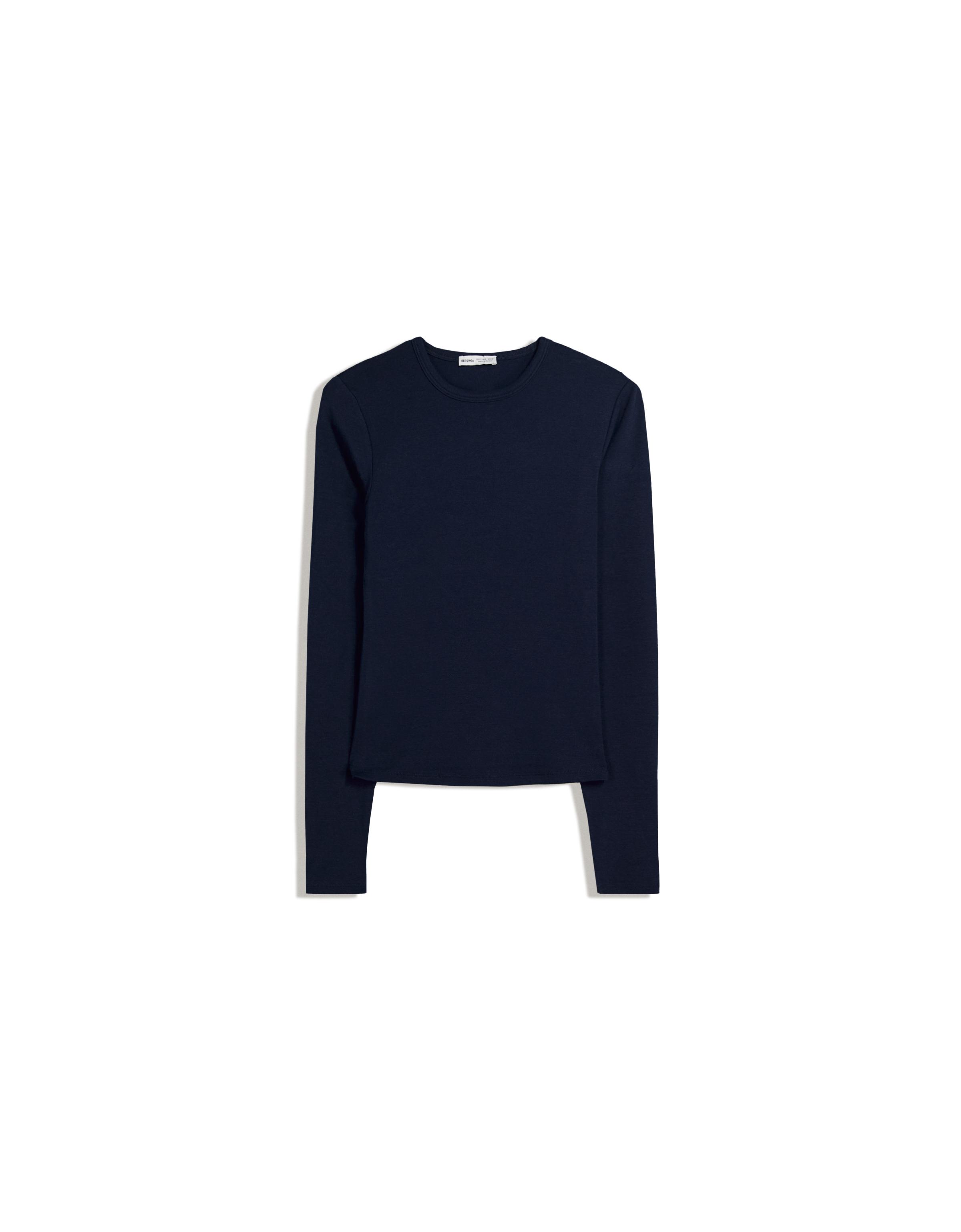 Long sleeve T-shirt — Navy