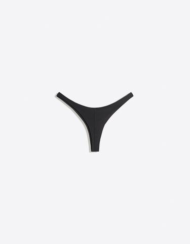 Thong bikini briefs — Black 6