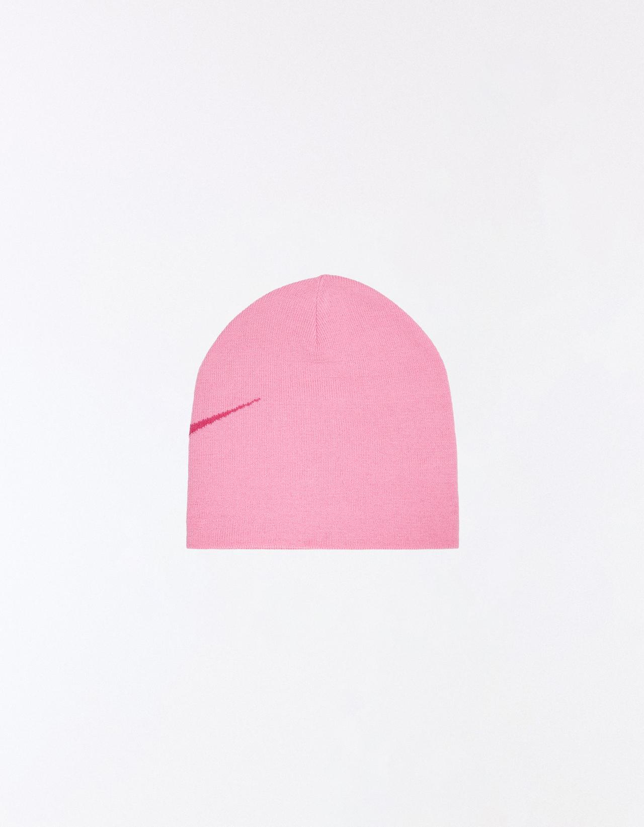 Star knit beanie — Pink