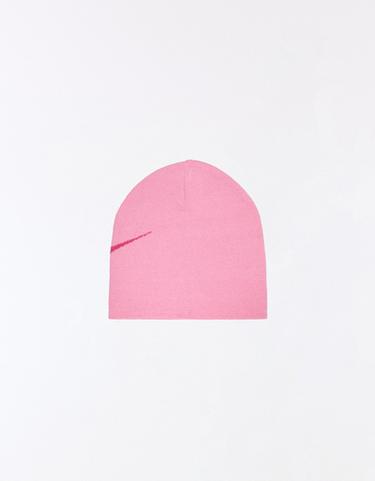 Star knit beanie — Pink 4