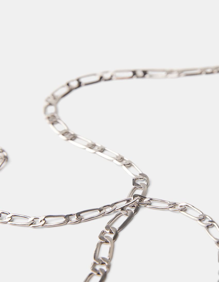 2-Pack of necklaces-Silver-3