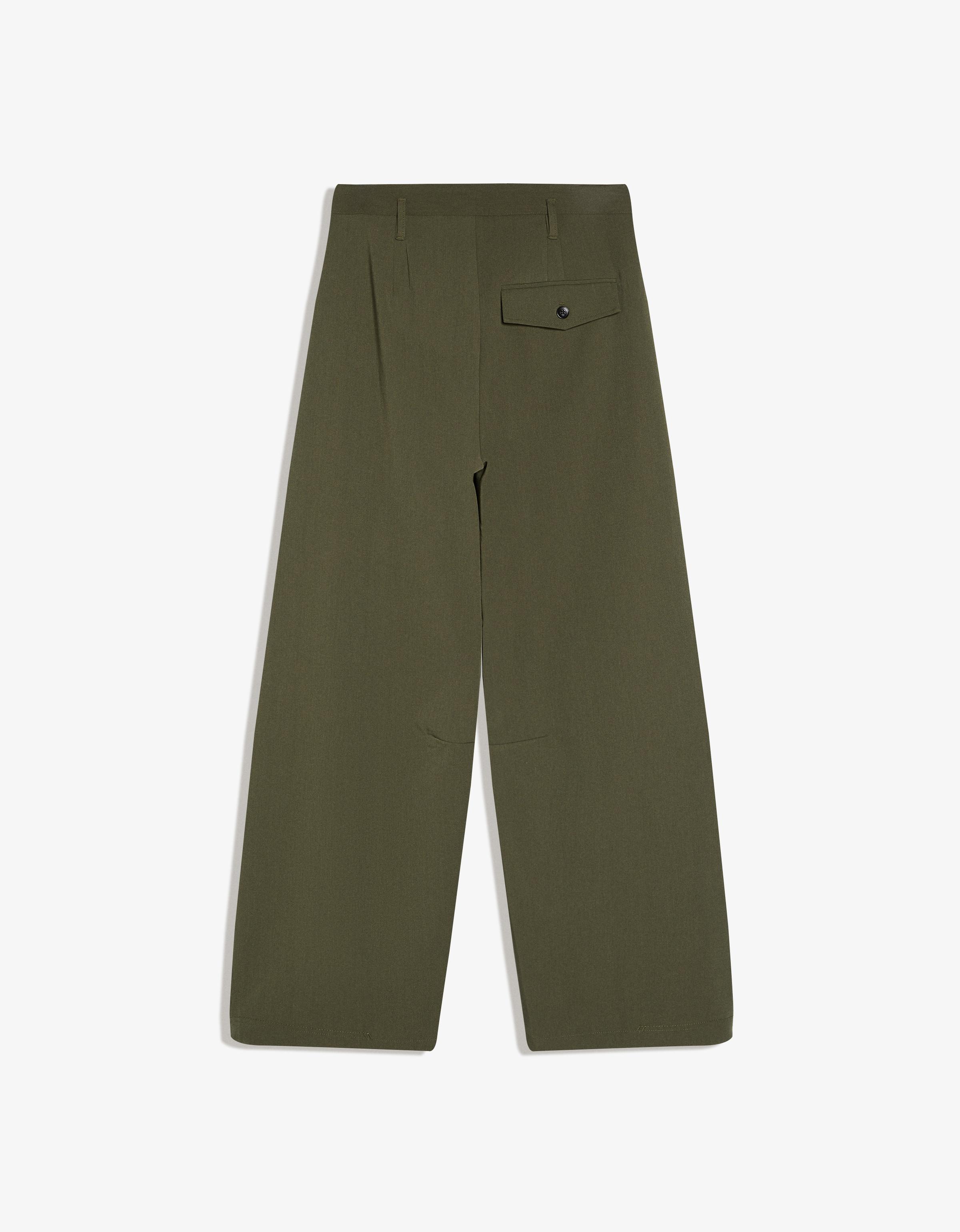 Çift düğmeli, pilili pantolon - Görsel 70