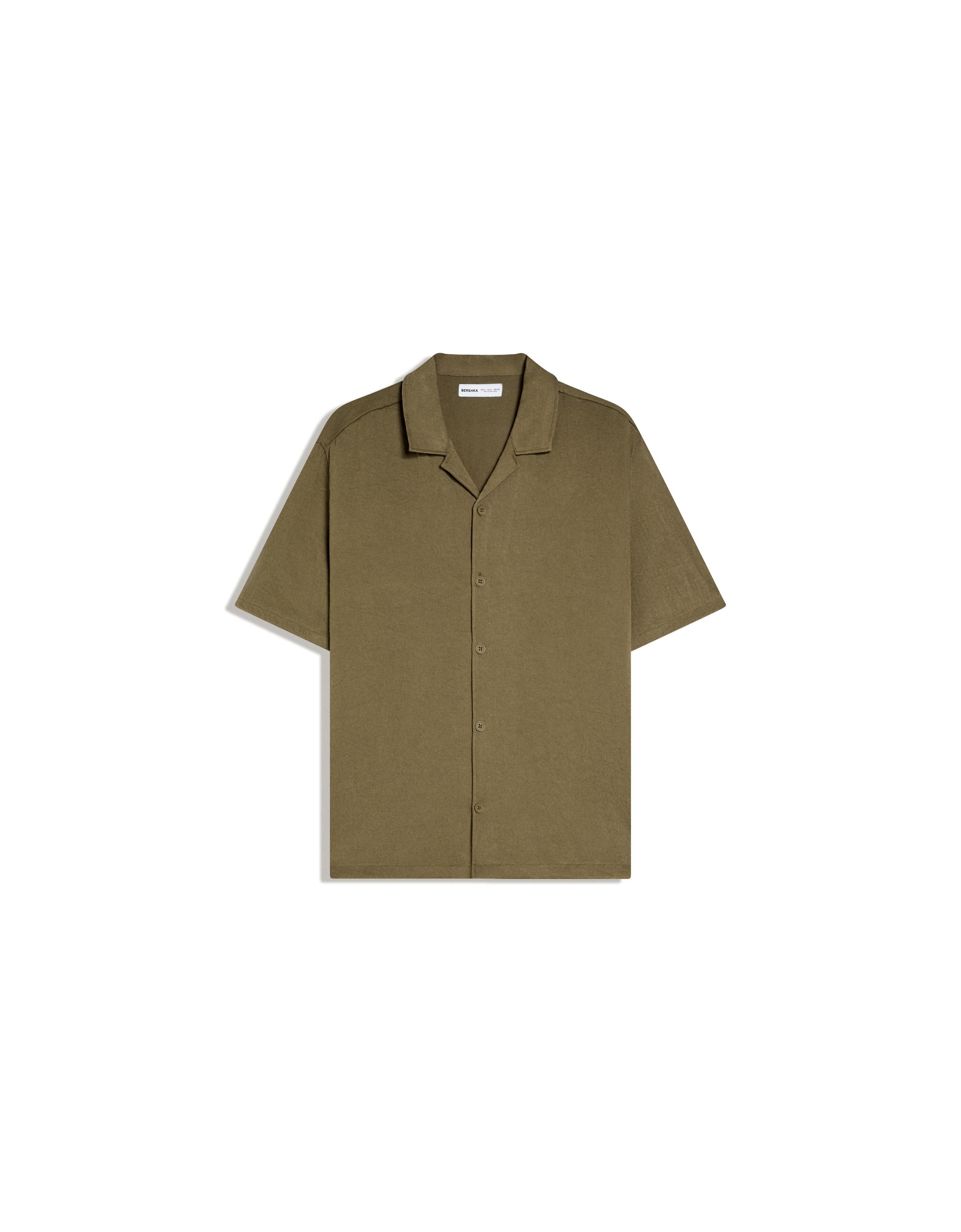 Rustic short sleeve shirt — Khaki