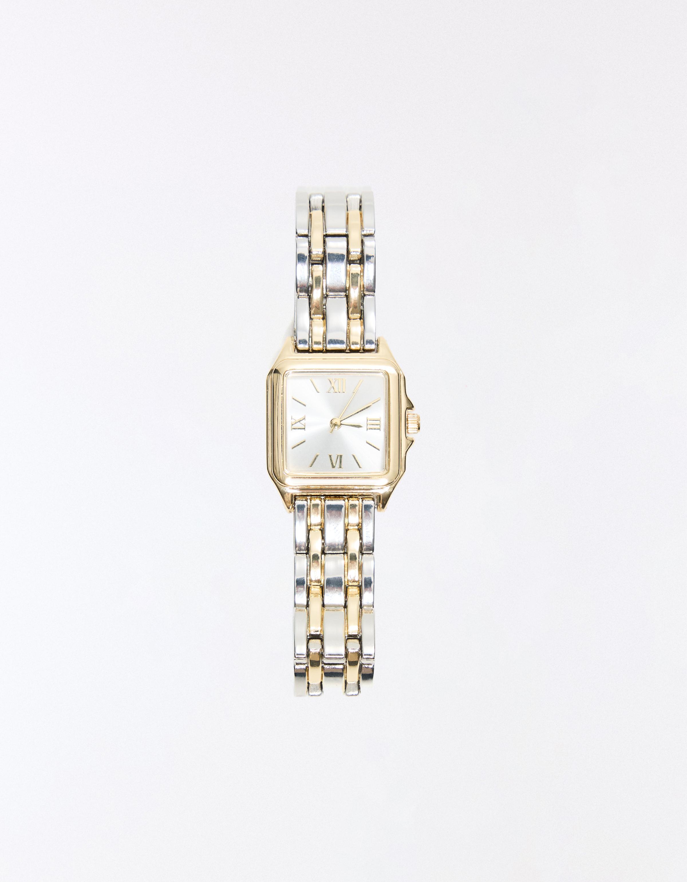 Link bracelet watch — Gold