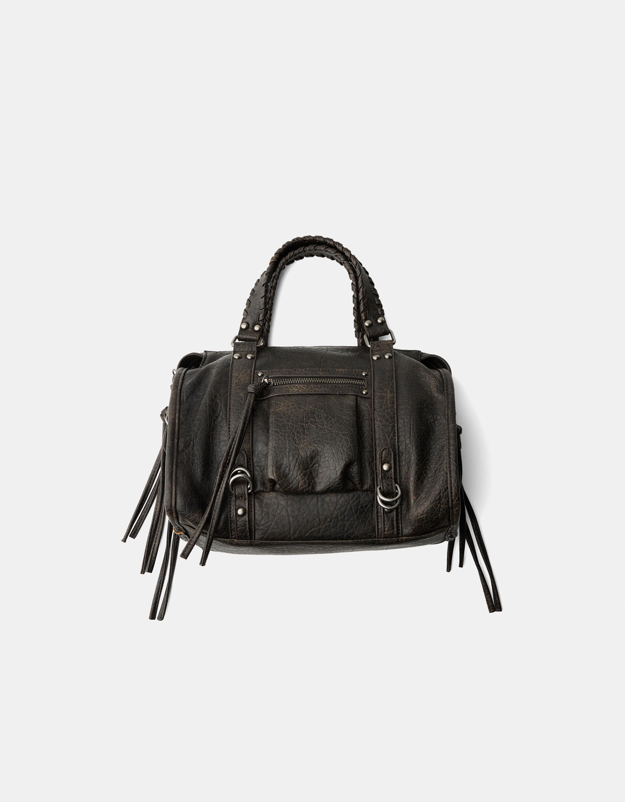 Bowling bag with straps — Black