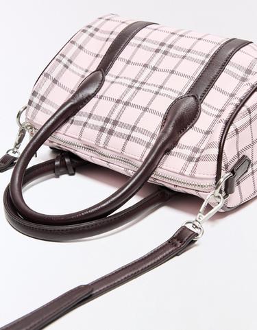 Check bowling bag — Pink 4