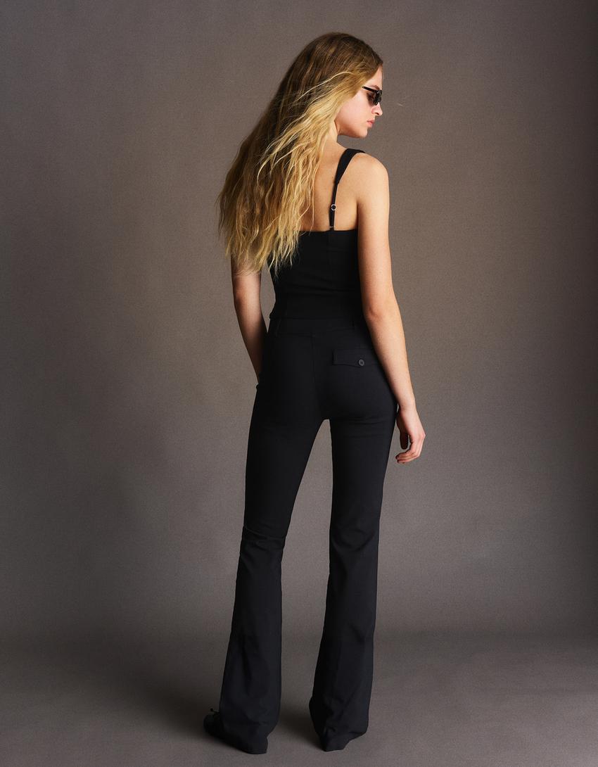 Bengaline flared pants