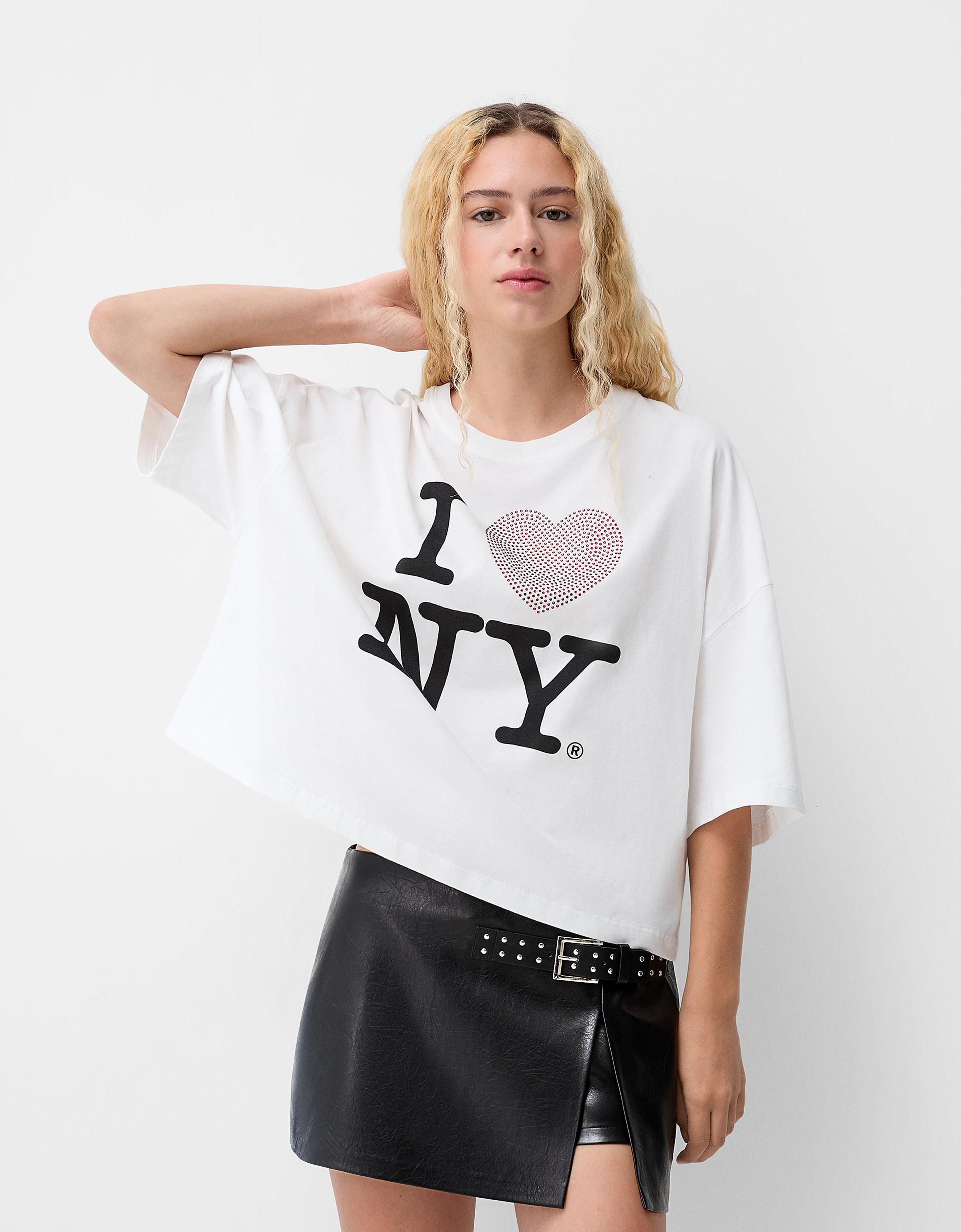 Mujer Bershka Playera Blanca Bershka Bershka Ropa Falda Pantalon