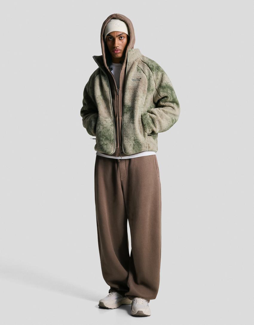 Veste en mouton synthétique