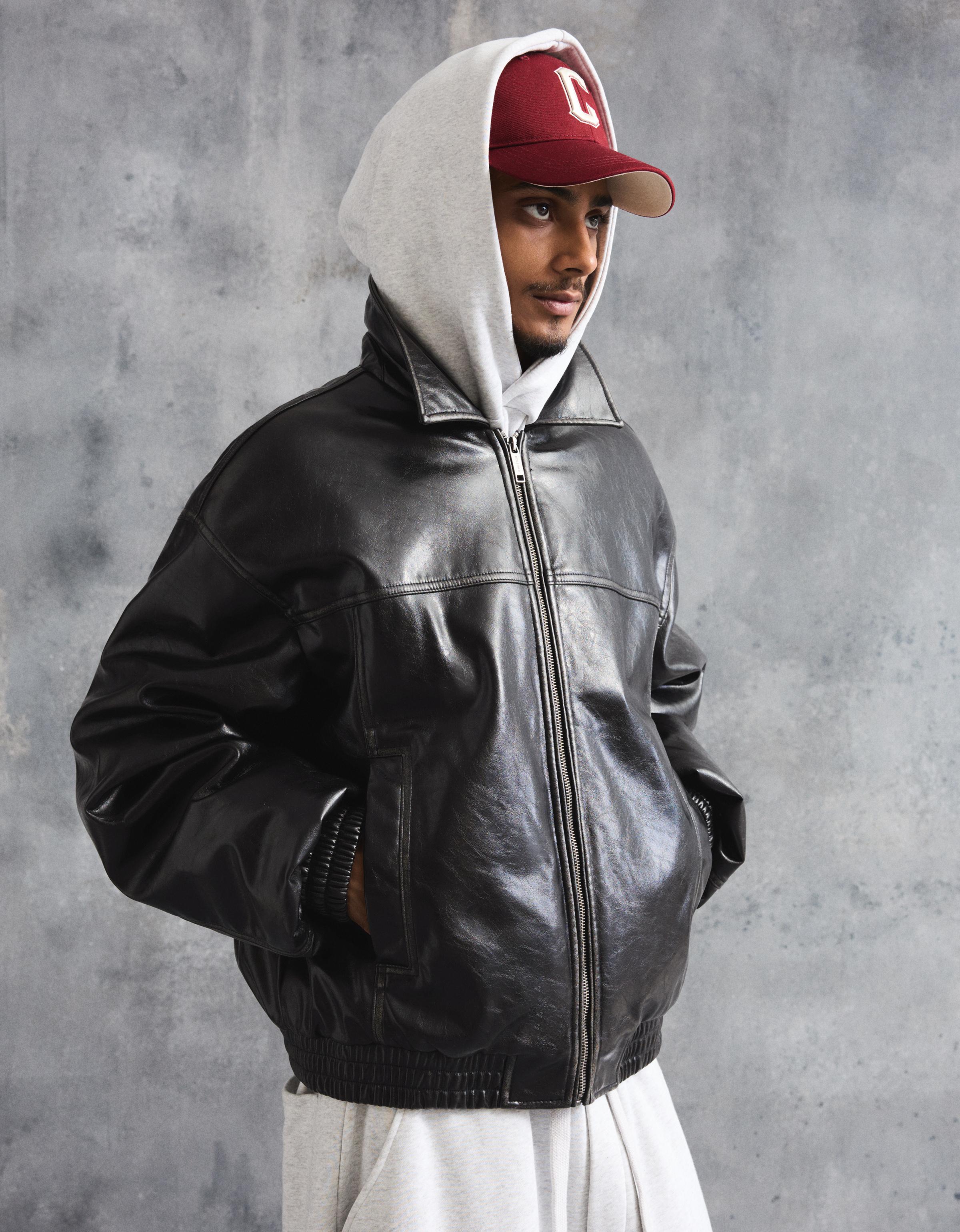 Suni deri ceket - Görsel 77