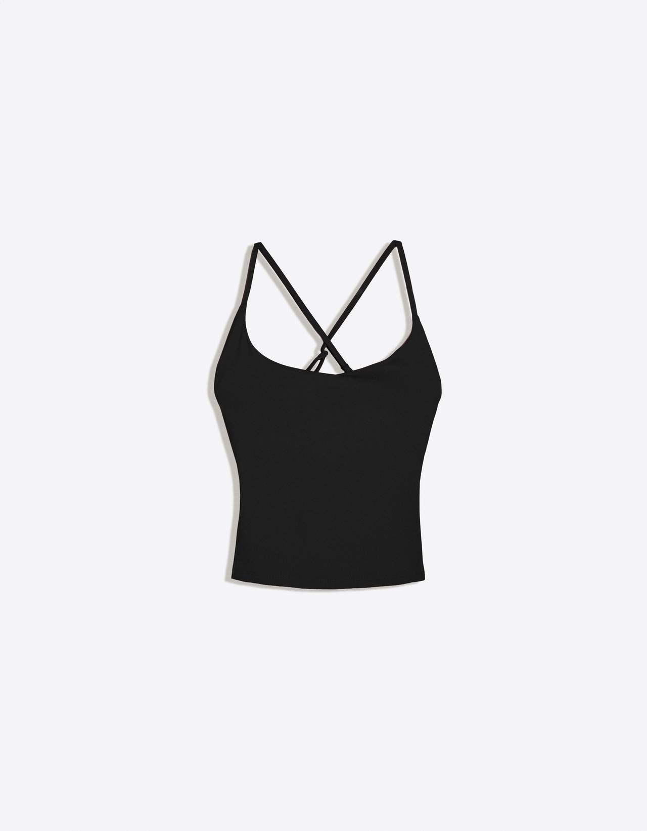 Technical fabric vest - Breathable & Quick Dry — Black