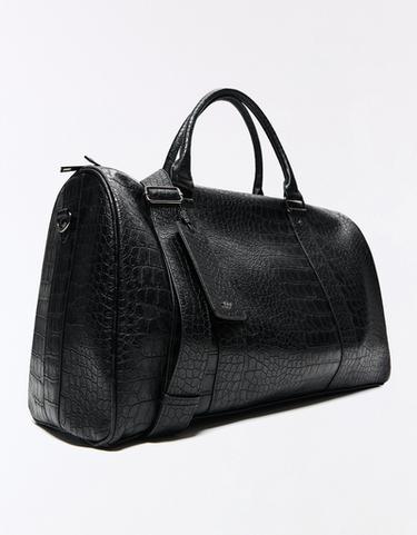 Textured travel bag — Black 3