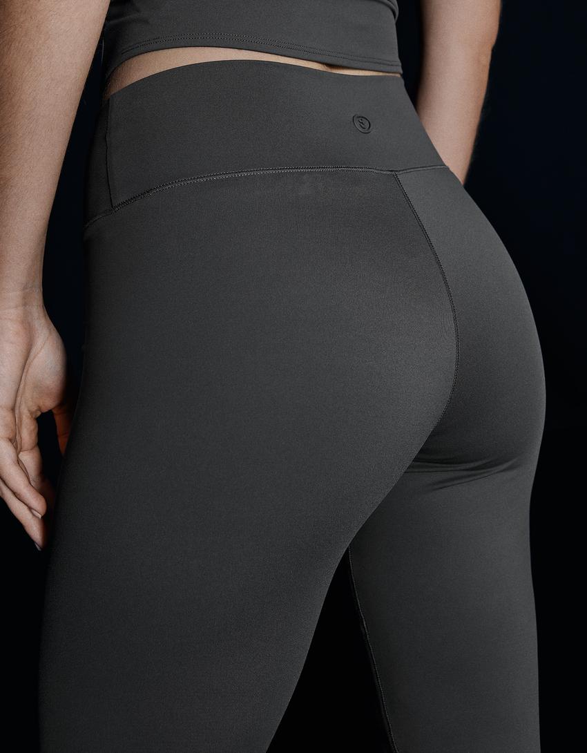 Breathable & Quick-Dry technical fabric leggings-Graphite
