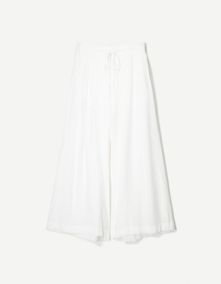 Pareo-effect culottes